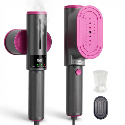 🔥 50% OFF Portable Clothes Steamer 👔 Wrinkles Gone in Just 5 Seconds