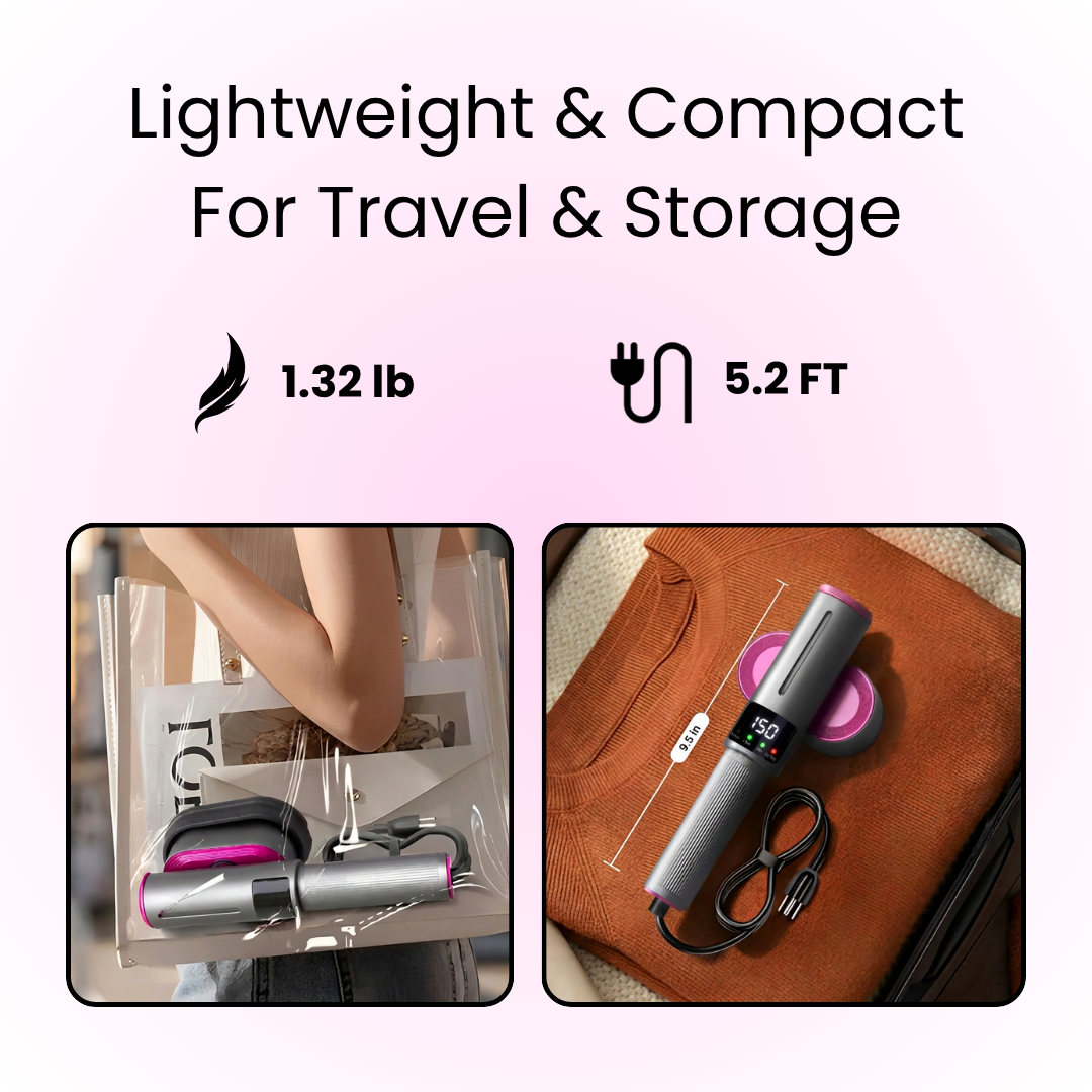 🔥 50% OFF Portable Clothes Steamer 👔 Wrinkles Gone in Just 5 Seconds