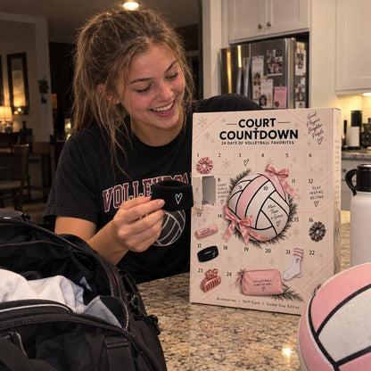 ⏳ Last Day 64% OFF – 🏐 2026 Volleyball Advent Calendar | 24 Mystery Doors with Sporty Surprises for Players & Volleyball Fans 🎁