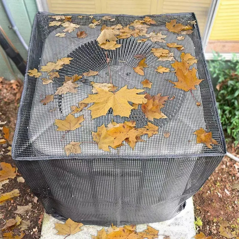 🍂 Outdoor AC Mesh Cover – Breathable Leaf & Debris Protection