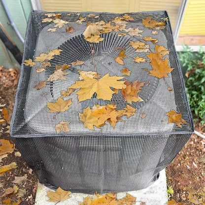 🍂 Outdoor AC Mesh Cover – Breathable Leaf & Debris Protection
