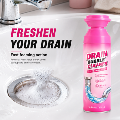 🫧 49% OFF Foaming Drain Bubble Cleaner ✨ Helps Clear Buildup & Freshen Smelly Drains