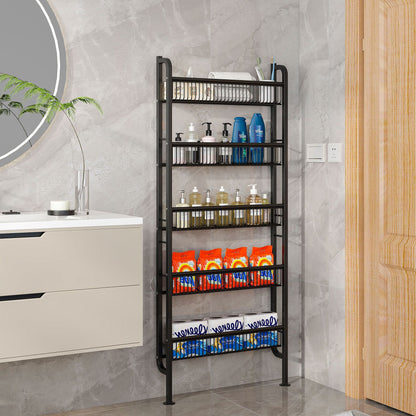 🚪 50% OFF 5-Tier Over Door Storage Rack – Maximize Your Space