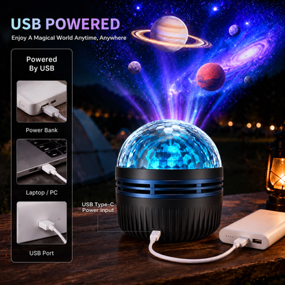 🔥 49% OFF Ahlwoeltra 5D Ambient Projection Light 🌌 Galaxy Room Projector
