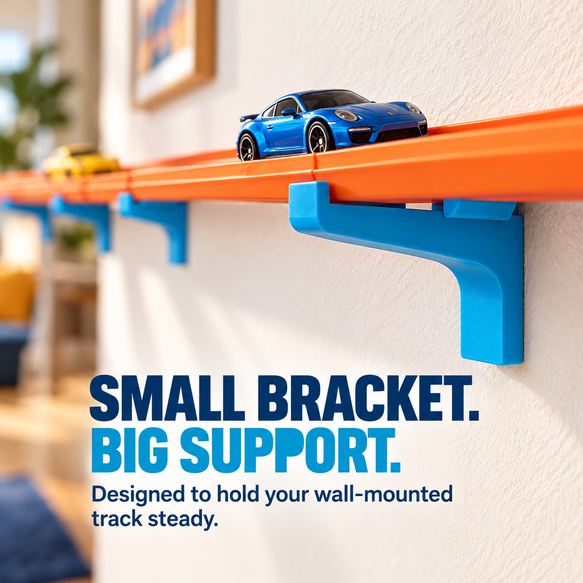 Wall Track Mount Kit Compatible Residue-Free Double-Sided Tape