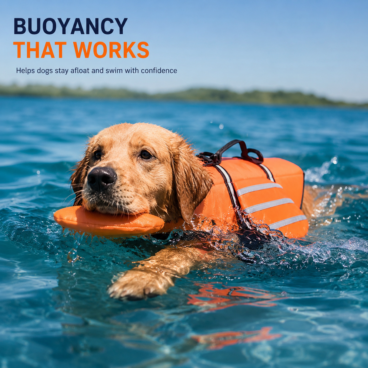 Dog Life Vest For Swimming