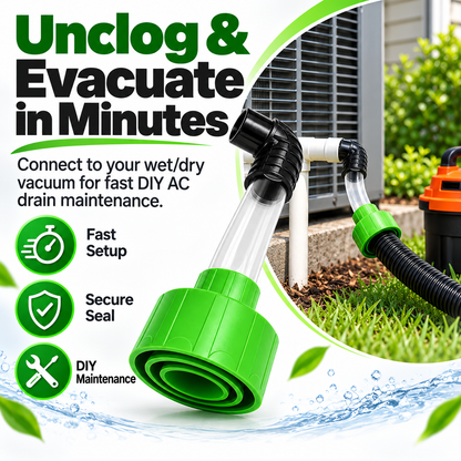🔥 LAST CHANCE 49% OFF – AC Drain Line Cleaner Adapter for Fast DIY Maintenance