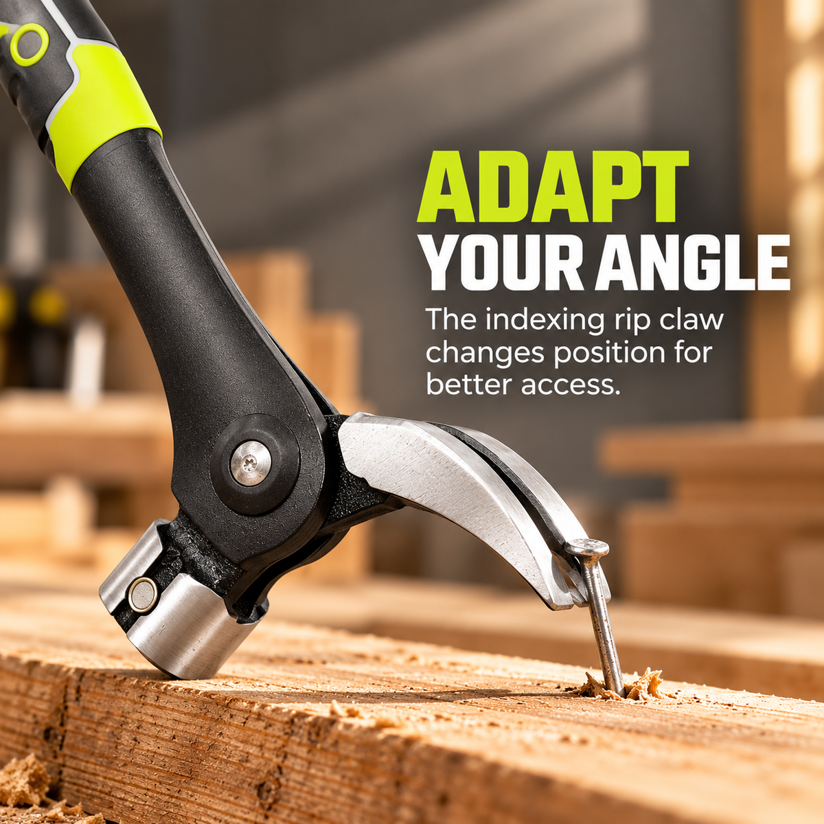 🔥 50% OFF – Multi-Function Hammer with Magnetic Nail Assist & Adjustable Claw 🔨
