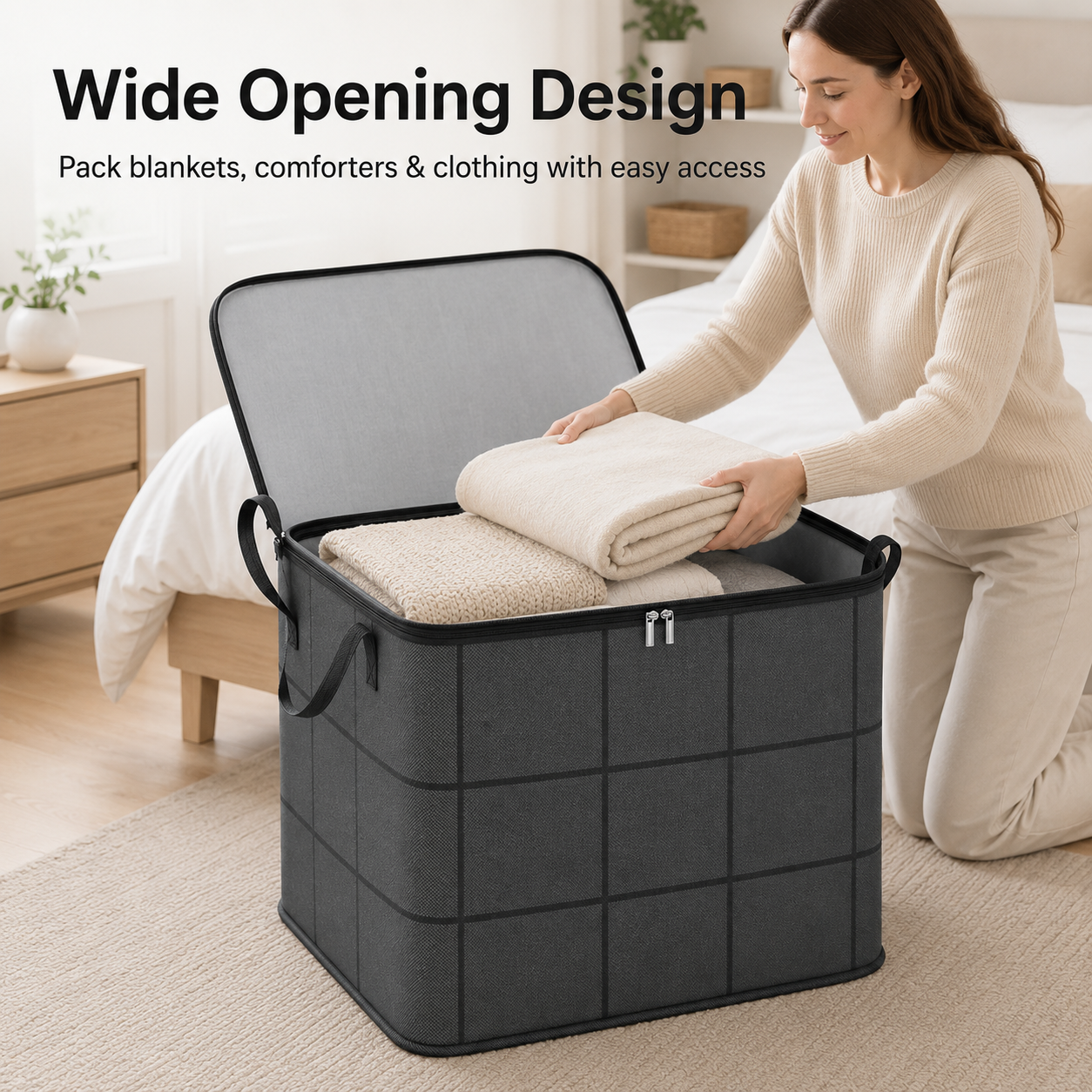 🔥49% OFF 210L XXL Storage Bag – Store More, Clutter Less