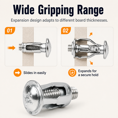 🔥 49% OFF Metal Expansion Anchor – Strong Grip for Brackets & Hardware