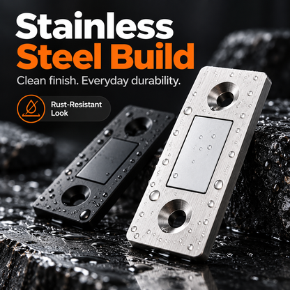 🧲 Magnetic Cabinet Door Catch – Strong Hold, Slim Design & Easy Installation