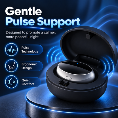 😴 Smart Under-Chin Snore Support Device – Ultra-Light Comfort for a Quieter Night