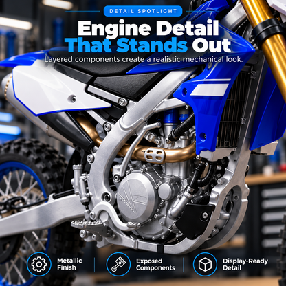🏍️ 1:6 DIY Motocross Bike Model Kit – Build Your Own Off-Road Legend