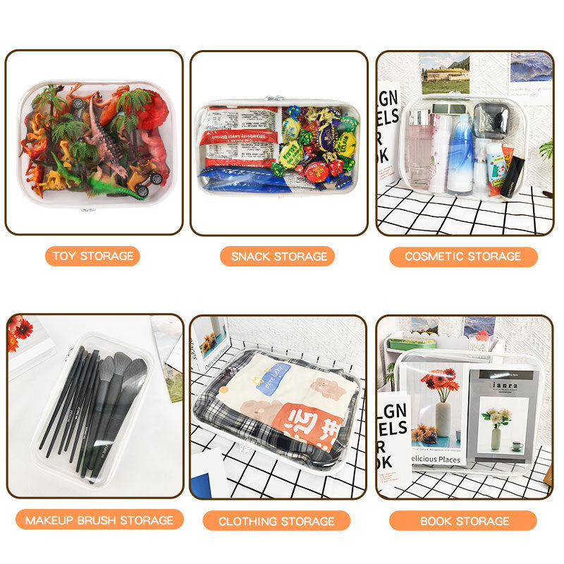 🔥 50% OFF Clear Stackable Storage Bags – See It. Store It. Find It Fast