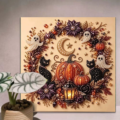 🎃 50% OFF Halloween DIY Pearl Art Kit ✨ Create, Sparkle & Decorate 🎁 Perfect Halloween Gift