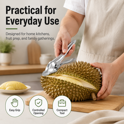 49% OFF 🥭 Stainless Steel Durian Opener – Open Tough Shells With Ease