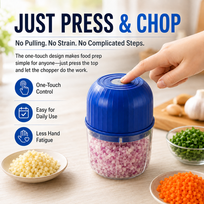 Wireless Efficient Electric Mini Food Chopper