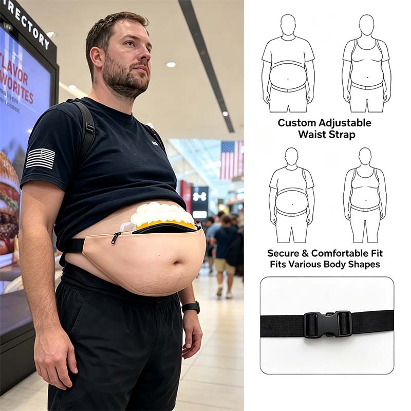 BellyBag — The Original Dad Bod Fanny Pack😂