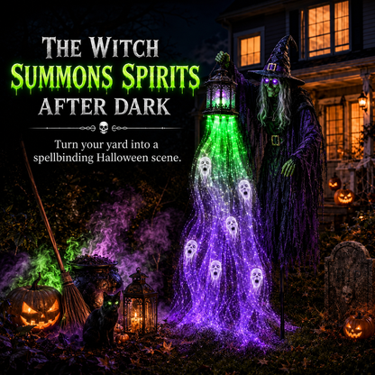 🎃45% OFF 3-Style Solar Halloween Spirit Yard Lights 👻 Bring Your Yard to Life After Dark
