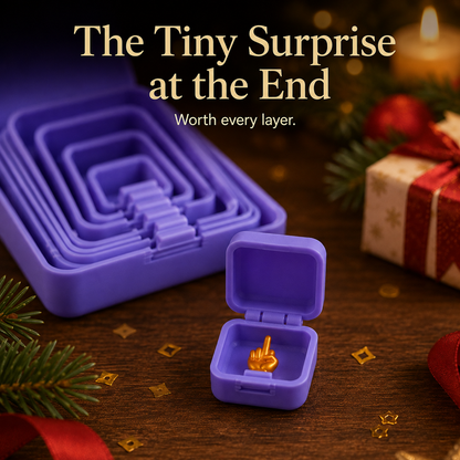 ⏰ LAST DAY: 50% OFF! 🎁 6-Layer Prank Nesting Box + Secret Mini Figurine 🤣