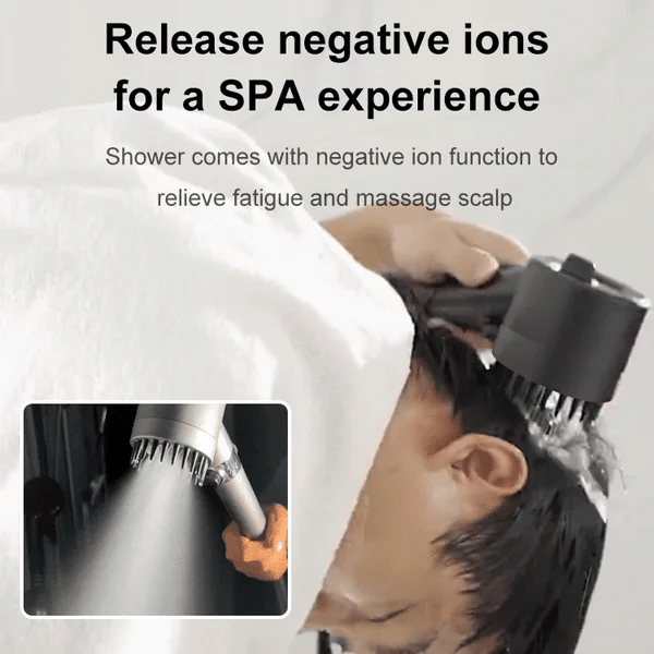 🚿 High-Pressure Multi-Function Handheld Shower Head Set with Targeted Spray Modes 💧
