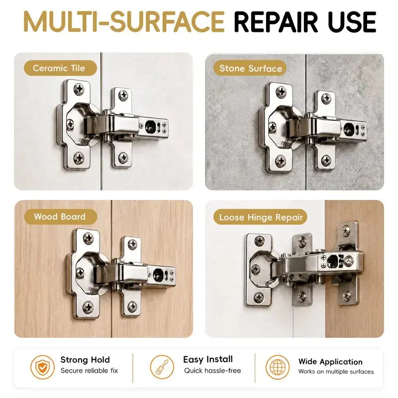 🔥49% OFF🔩 Fix Loose Hinges Fast – Door Hinge Repair Screw Kit