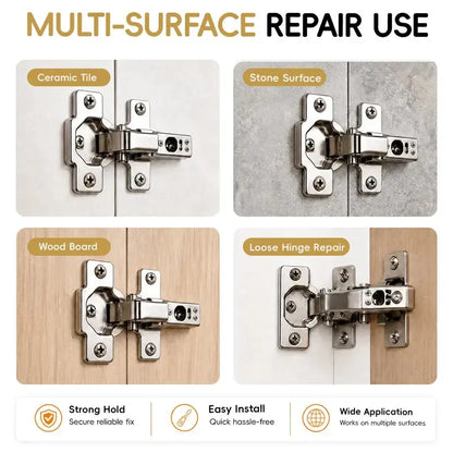 🔥49% OFF🔩 Fix Loose Hinges Fast – Door Hinge Repair Screw Kit