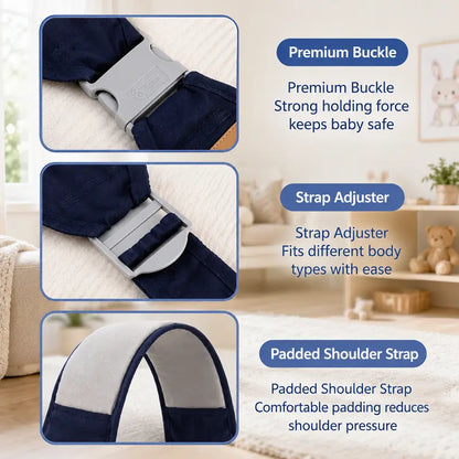 🔥 50% OFF 2PCS Breathable Mesh Baby Sling Carrier – Adjustable Comfort for Everyday Carrying