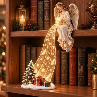 🎄 50% OFF Christmas Shelf Edge Lighted Scene Decor ✨ Create A Magical Holiday Corner At Home