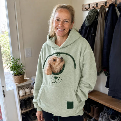 ❤️ 50% OFF Fleece Pet Cuddle Pouch – Their New Favorite Cozy Spot 🐾