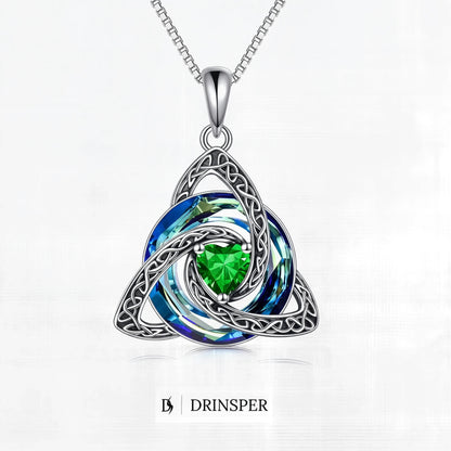 🛡️ Celtic Birthstone Shield: Wear Your Protection & Story ✨