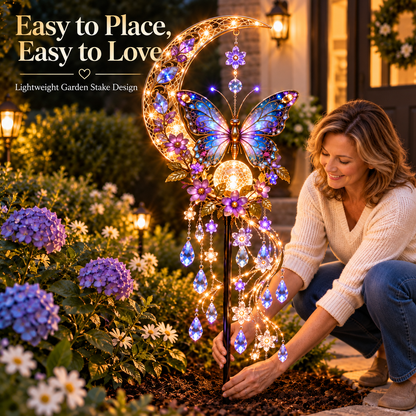 🦋 Butterfly Moonlight Garden Light – A Little Moonlight Magic for Your Garden 🎁