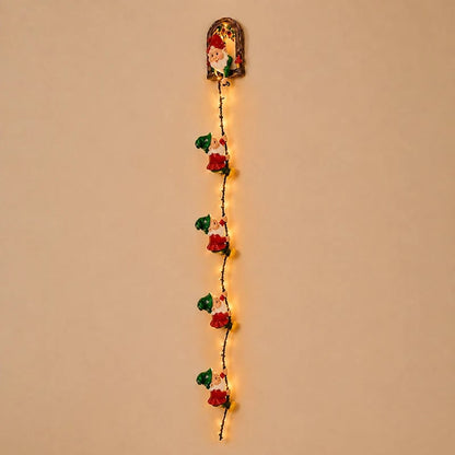 🔥Christmas Gnome String Lights – Cozy Lighted Wall Decoration