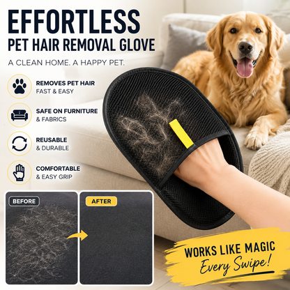 Effortless Pet Hair Removal Glove