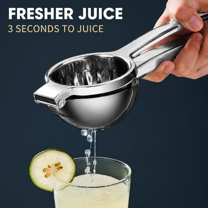 Stainless Steel Lemon Squeezer | Effortless Citrus Juicer for Fresh Homemade Drinks