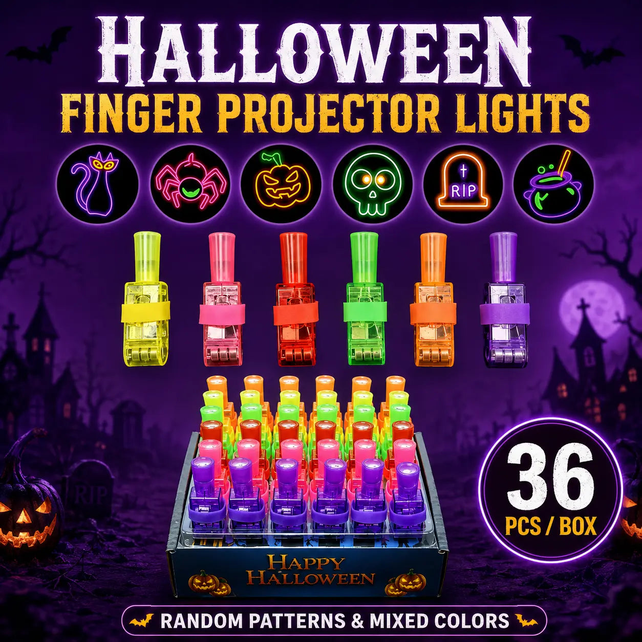 🎃 50% OFF Holiday Light-Up Character Set ✨ Cute Halloween & Christmas Decorations For Festive Fun