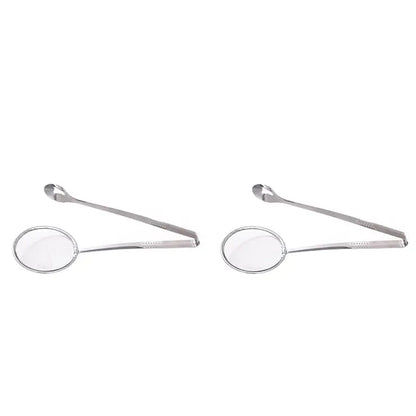 🔥2-in-1 Stainless Steel Strainer Tongs – Grab, Drain & Serve with One Tool