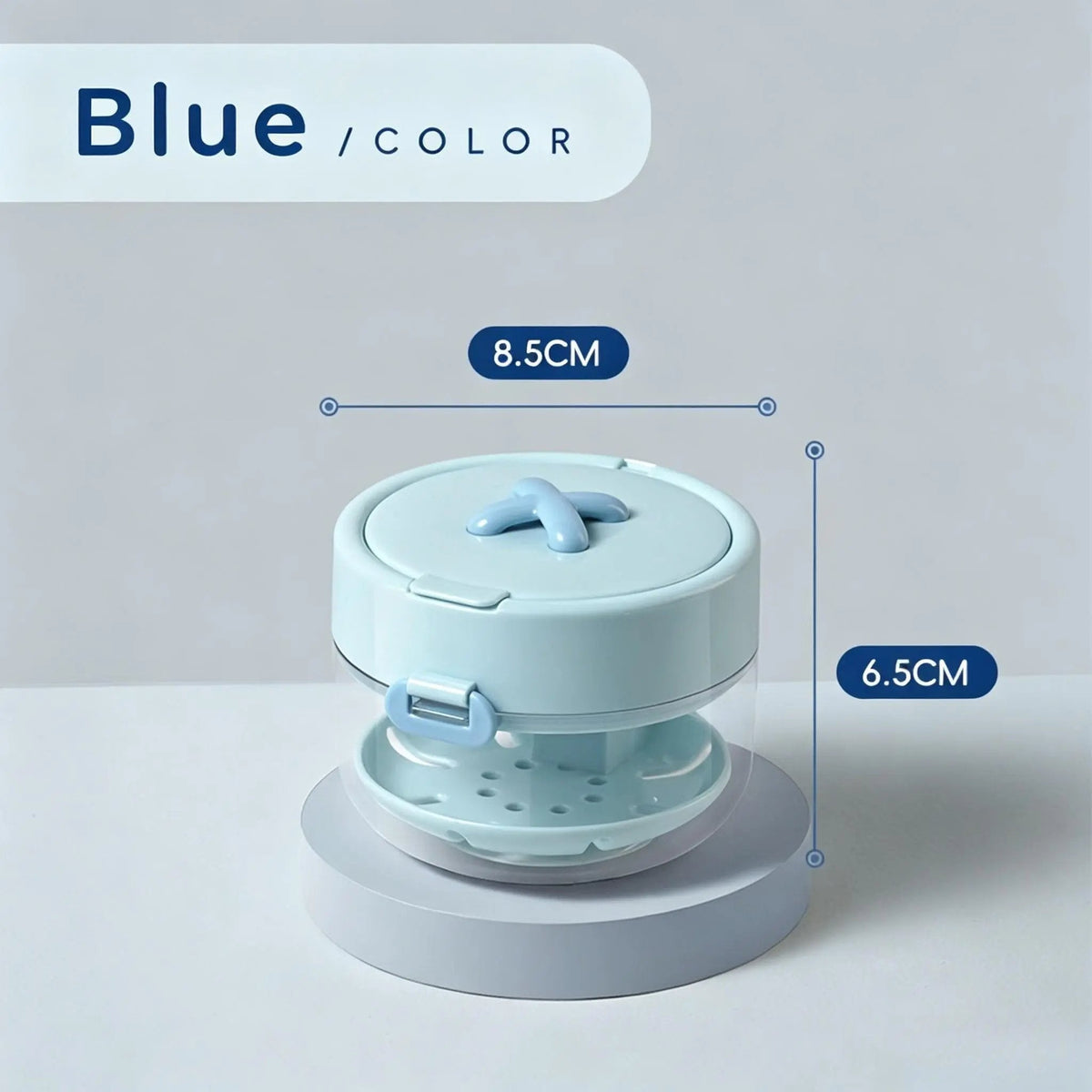 🦷 All-in-One Retainer Cleaning Case with Mirror Brush & Soaking Tray