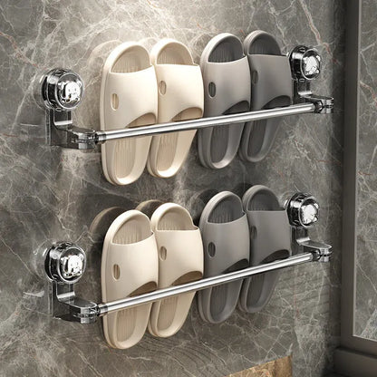 🛁 50% OFF Adjustable No-Drill Towel Bar – Extendable Suction Rack for Bathrooms & Kitchens