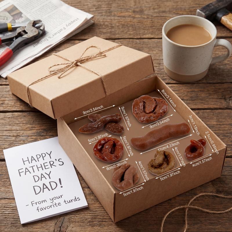 😂7 Pcs Fake Poop  Realistic Prank Poop