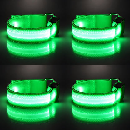 🐎 Horse LED Leg Straps – 4 Pack | Rechargeable-Look Night Riding Safety Lights ✨
