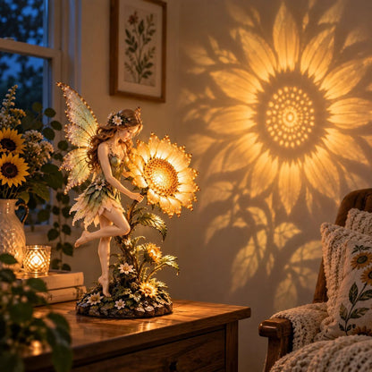 🌻Enchanted Sunflower Fairy Projection Lamp🧚