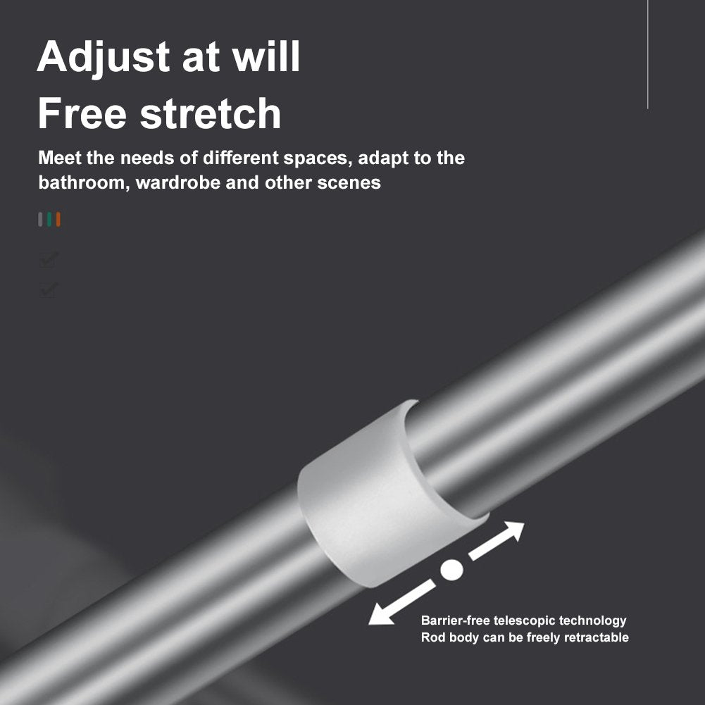 Heavy-Duty No-Drill Adjustable Tension Rod