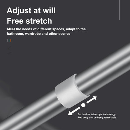 Heavy-Duty No-Drill Adjustable Tension Rod