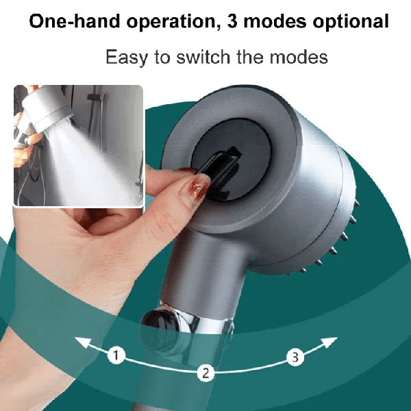 🚿 High-Pressure Multi-Function Handheld Shower Head Set with Targeted Spray Modes 💧