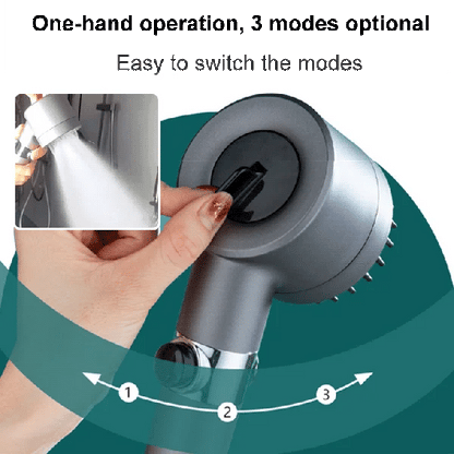 🚿 High-Pressure Multi-Function Handheld Shower Head Set with Targeted Spray Modes 💧