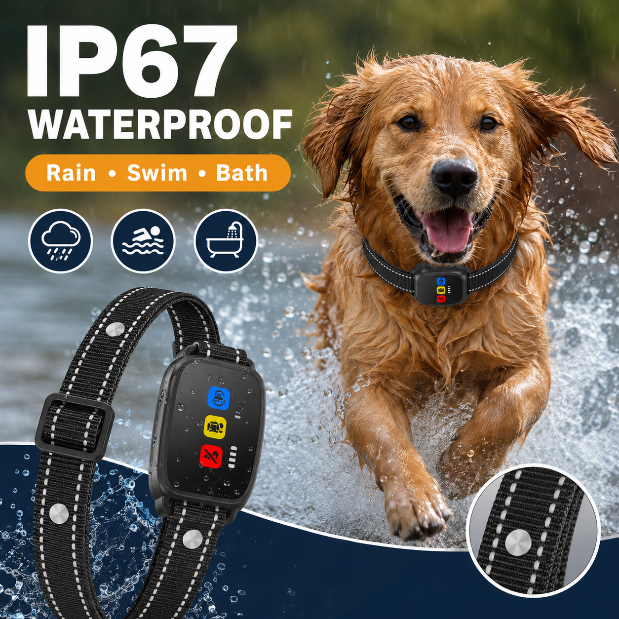 🔥 LIMITED-TIME 50% OFF! 🐶Smart Anti-Bark Collar for Dogs