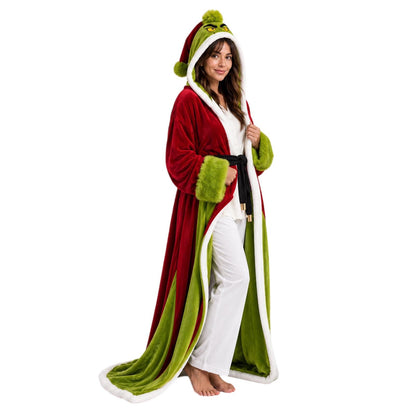 🔥 Limited Holiday Sale — One-Size USB Heated Blanket Hoodie For Cozy Family Nights