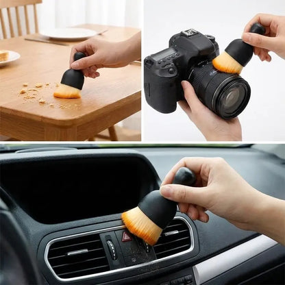 🔥 49% OFF Car Interior Cleaning Brush Set – 4 Detail Brushes for Dust & Tight Spaces