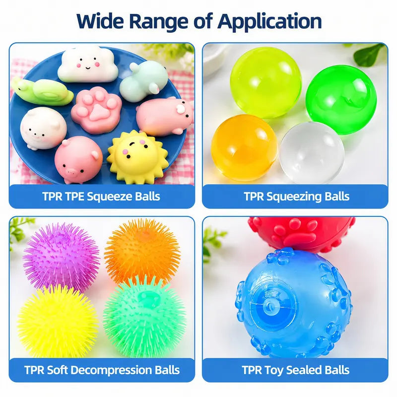 🧸2pcs  20ml 0° TPR Toy Repair Tool– Clear Flexible Glue for Squishy Balls & Soft Toys